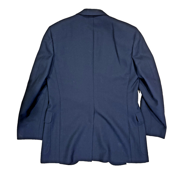 Hart Schaffner & Marx Jack Nicklaus Golden Bear Navy Blue Sports Coat Blazer 38R - Picture 2 of 16